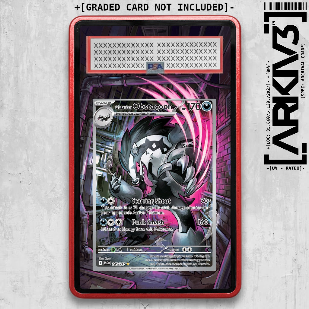 ARKIV3 PSA graded front - Red