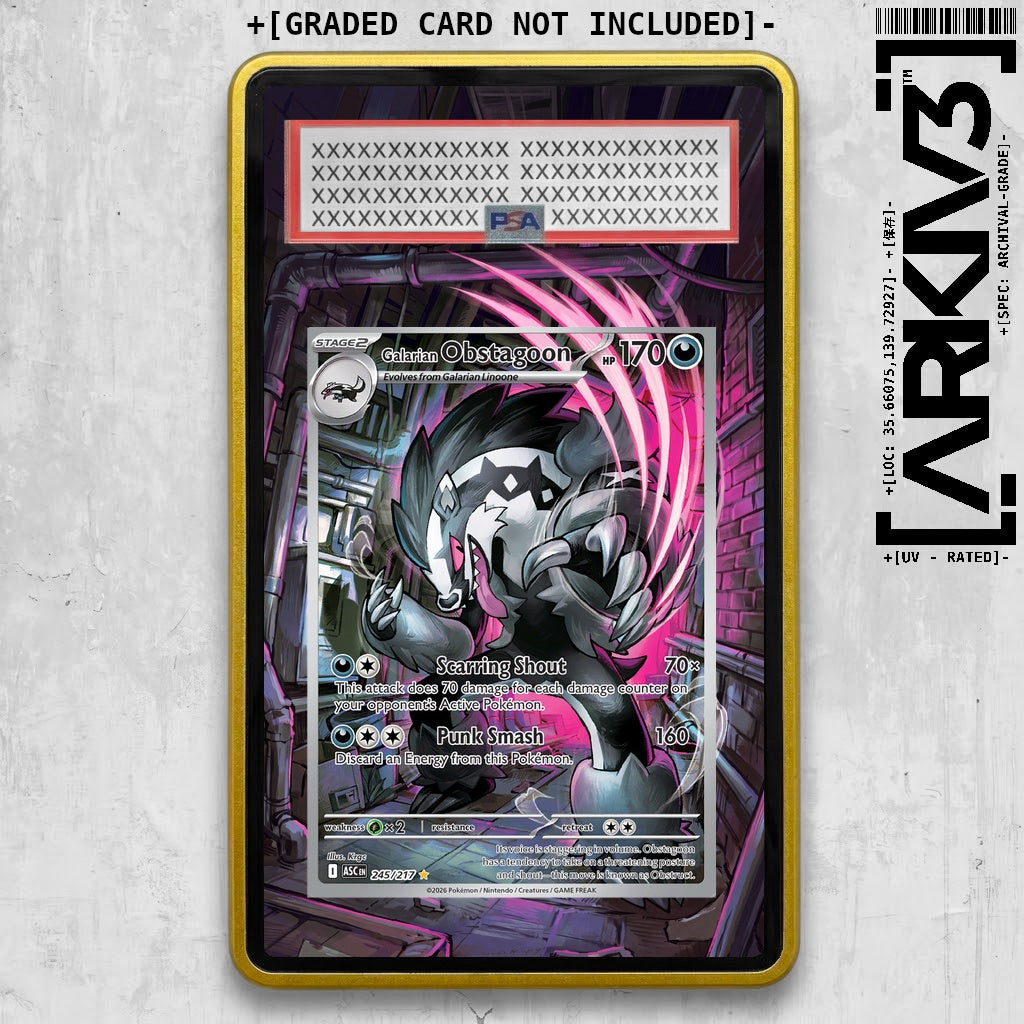 ARKIV3 PSA graded front - Yellow