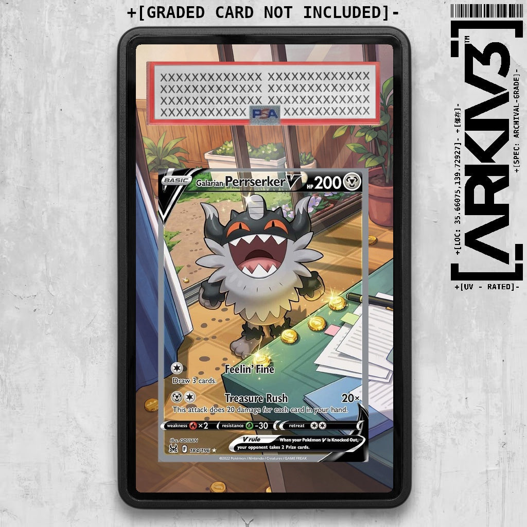 ARKIV3 PSA graded front - Black