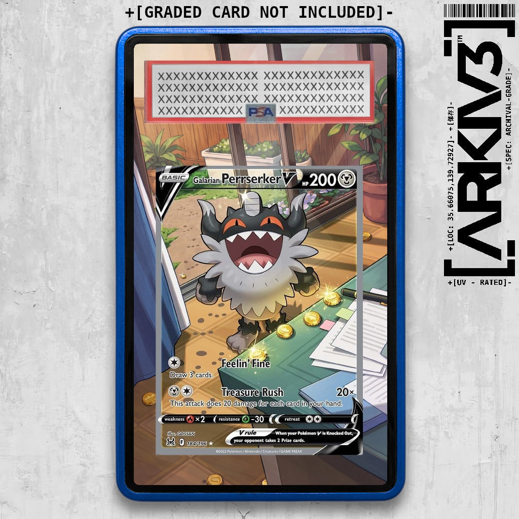 ARKIV3 PSA graded front - Blue