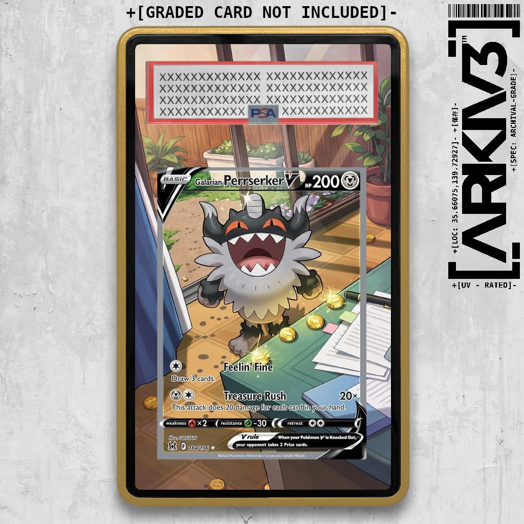 ARKIV3 PSA graded front - Gold