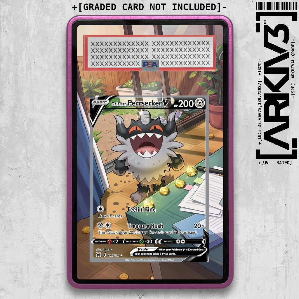 ARKIV3 PSA graded front - Purple