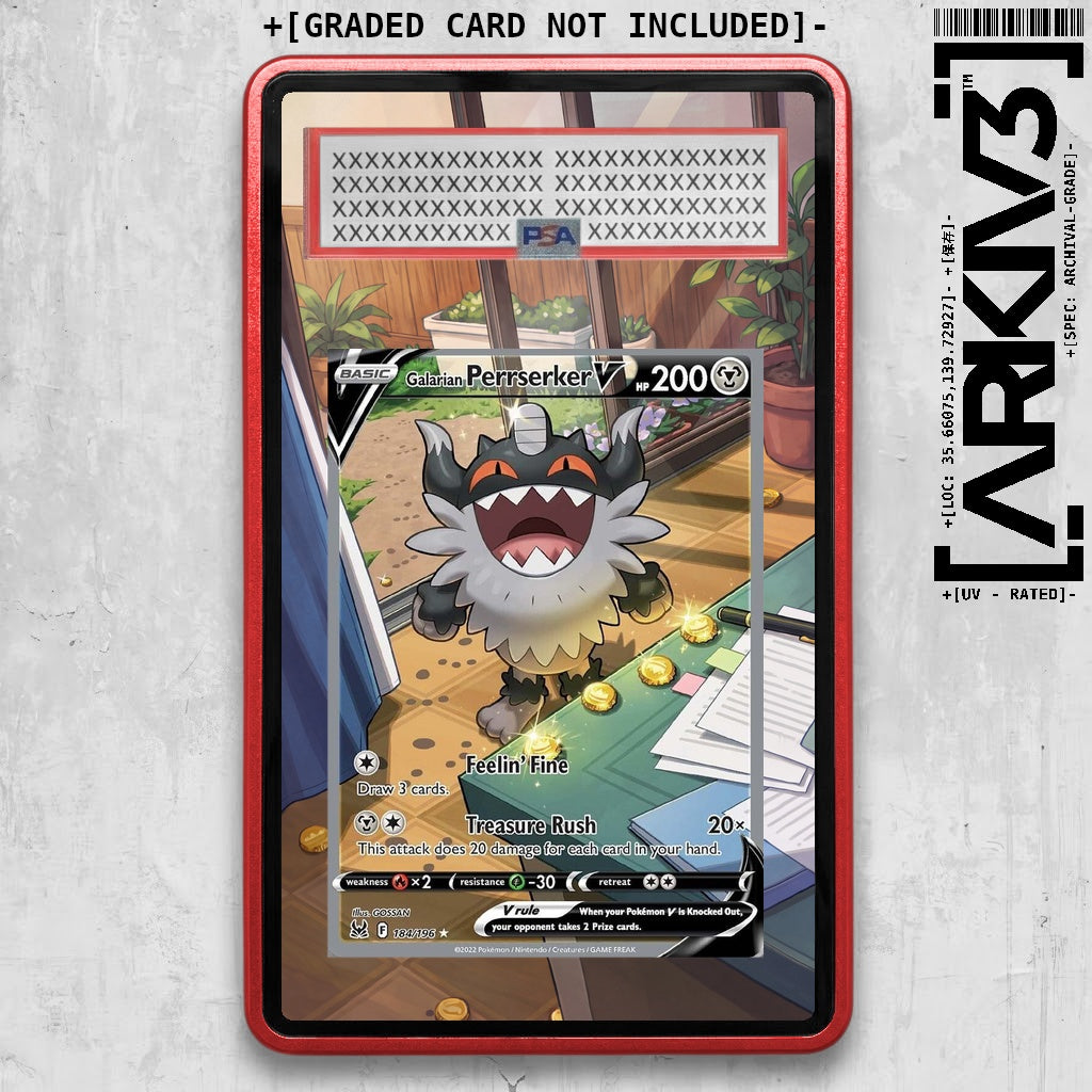 ARKIV3 PSA graded front - Red