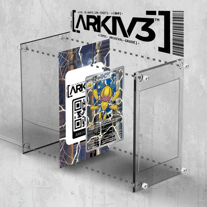 [UNIT: 117/86] // Galvantula Extended Art Display Case - Raw