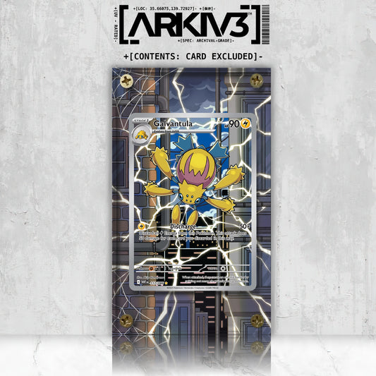[UNIT: 117/86] // Galvantula Extended Art Display Case - Raw