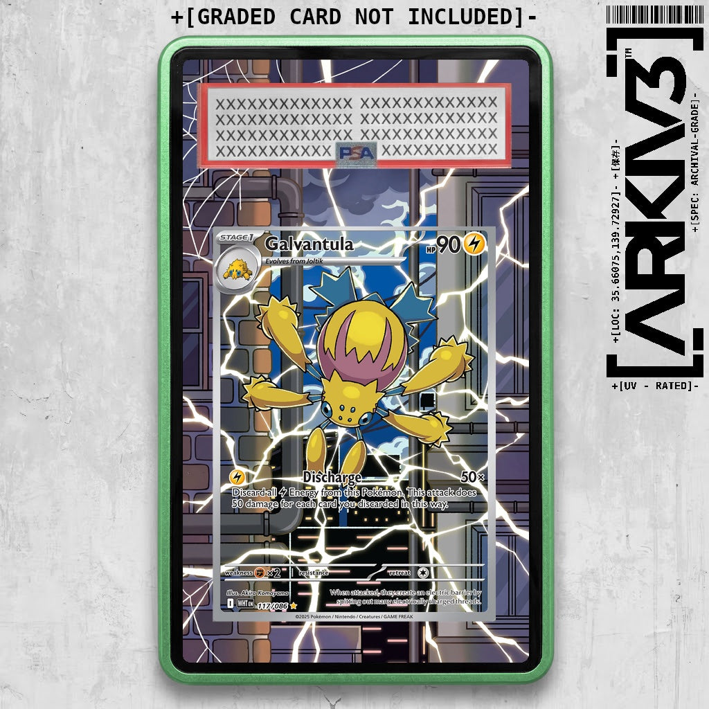 ARKIV3 PSA graded front - Green