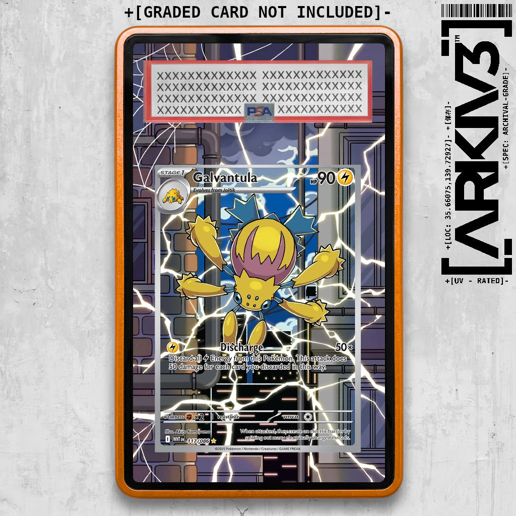 ARKIV3 PSA graded front - Orange
