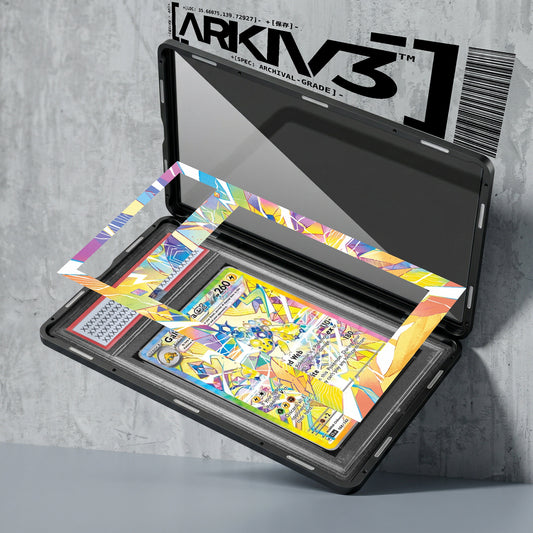 ARKIV3 PSA graded exploded mockup