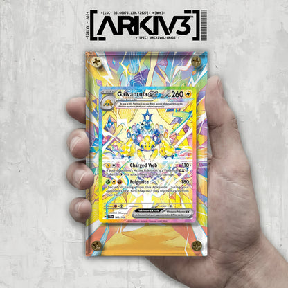 [UNIT: 168/142] // Galvantula ex Extended Art Display Case - Raw