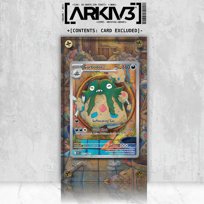 [UNIT: 141/86] // Garbodor Extended Art Display Case - Raw