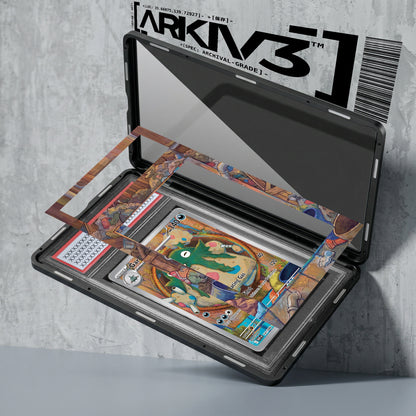 ARKIV3 PSA graded exploded mockup