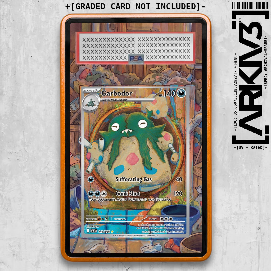 ARKIV3 PSA graded front - Orange