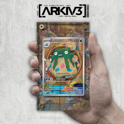 [UNIT: 141/86] // Garbodor Extended Art Display Case - Raw