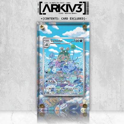 [UNIT: 204/182] // Garbodor Extended Art Display Case - Raw