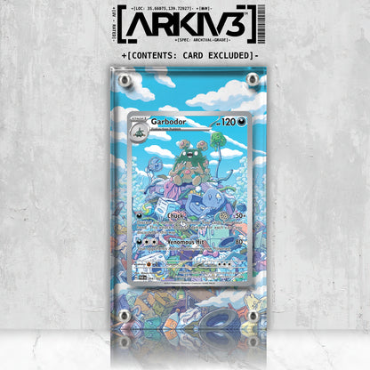[UNIT: 204/182] // Garbodor Extended Art Display Case - Raw