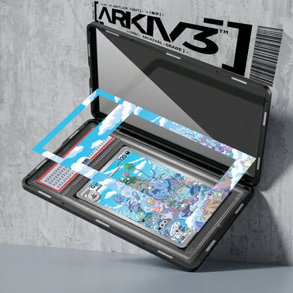 ARKIV3 PSA graded exploded mockup