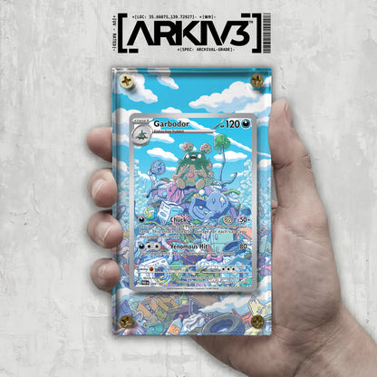 [UNIT: 204/182] // Garbodor Extended Art Display Case - Raw