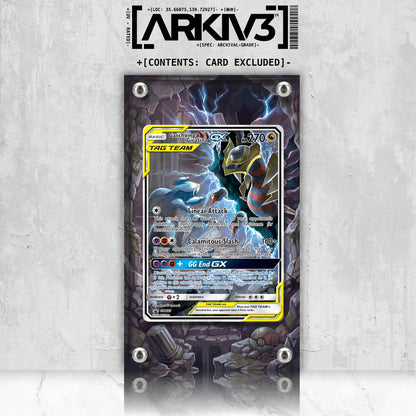 [UNIT: SM193/248] // Garchomp & Giratina-GX Extended Art Display Case - Raw