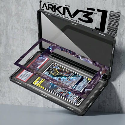 ARKIV3 PSA graded exploded mockup