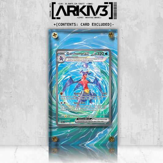 [UNIT: 245/182] // Garchomp ex Extended Art Display Case - Raw