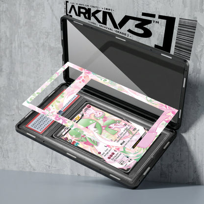 ARKIV3 PSA graded exploded mockup