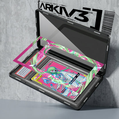 ARKIV3 PSA graded exploded mockup