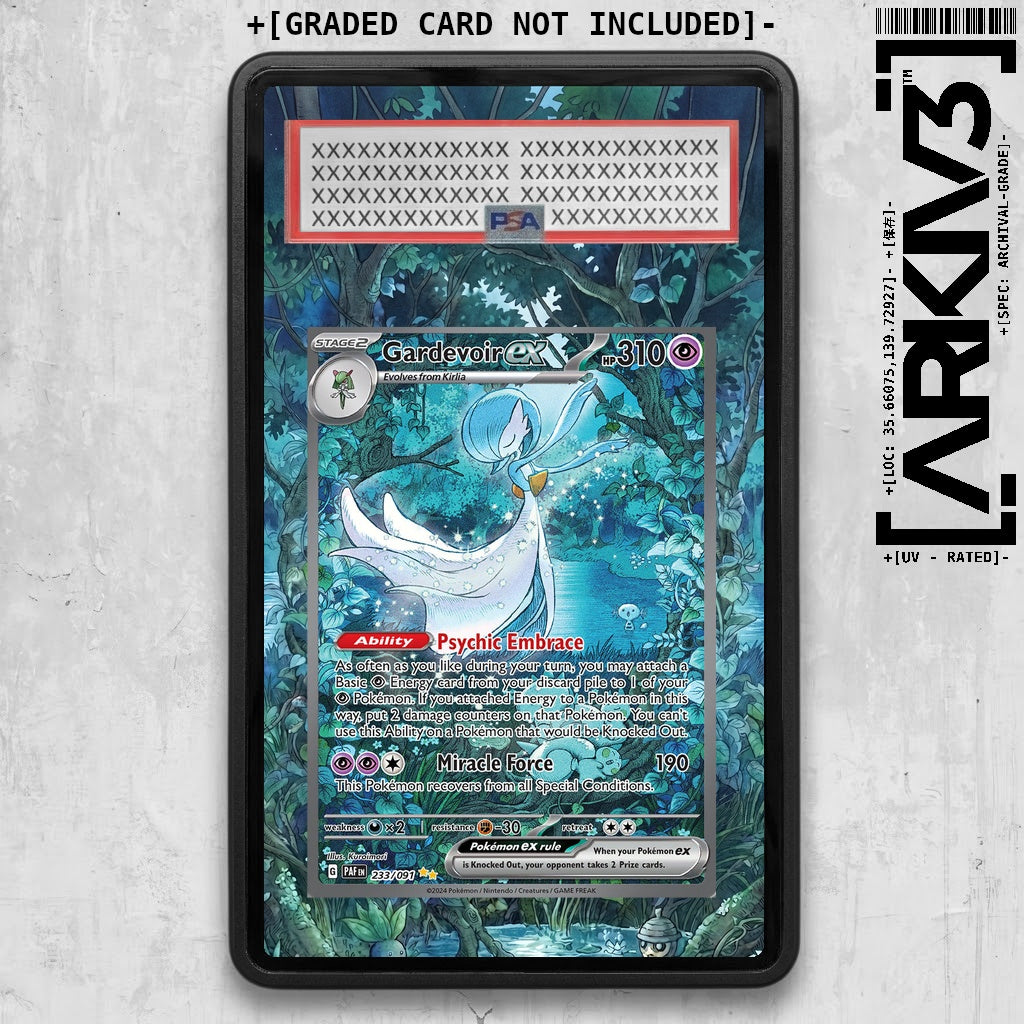 [UNIT: 233/091] // Gardevoir ex Extended Art Display Case - Graded