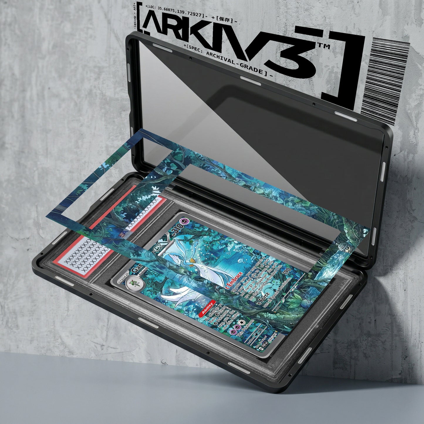 [UNIT: 233/091] // Gardevoir ex Extended Art Display Case - Graded