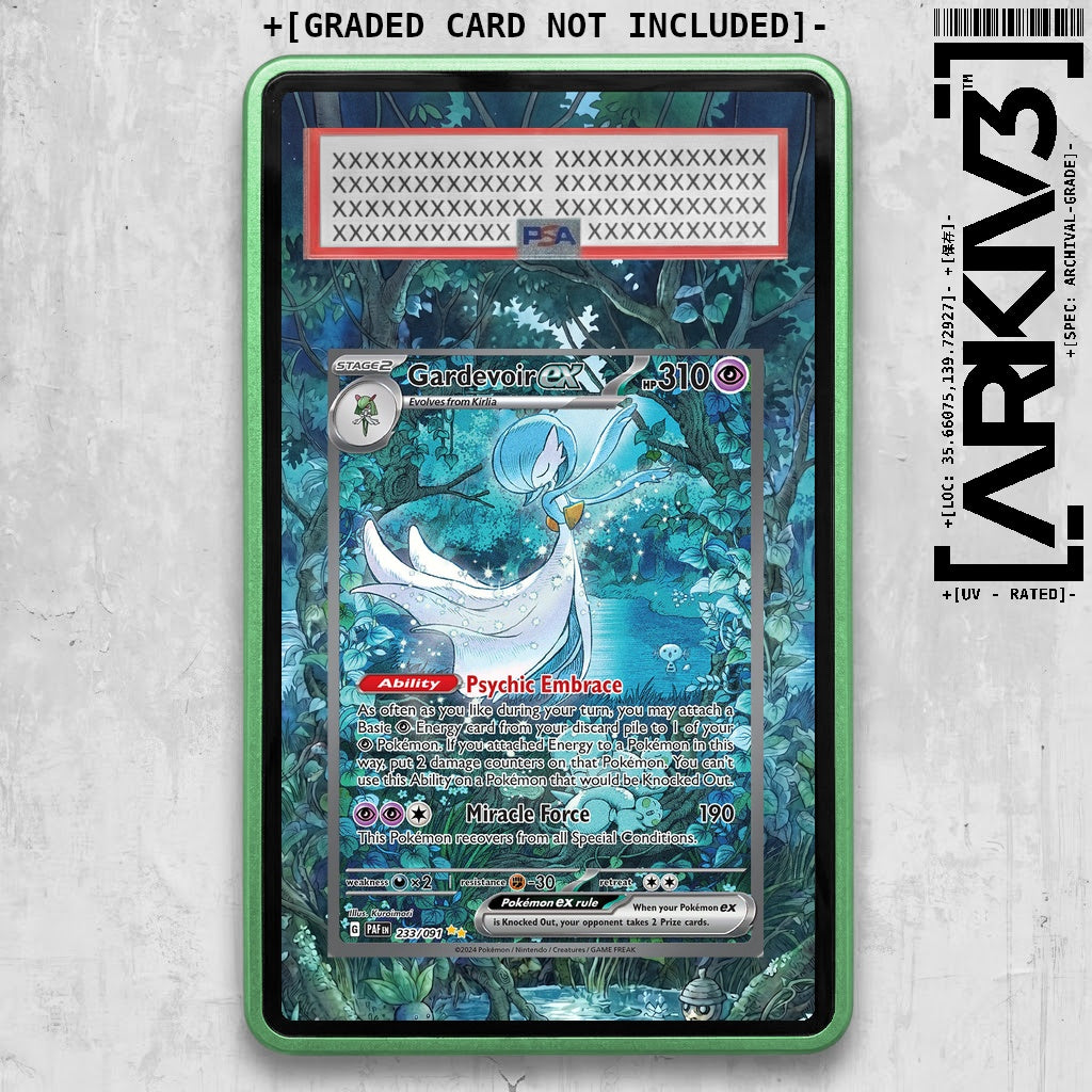 [UNIT: 233/091] // Gardevoir ex Extended Art Display Case - Graded