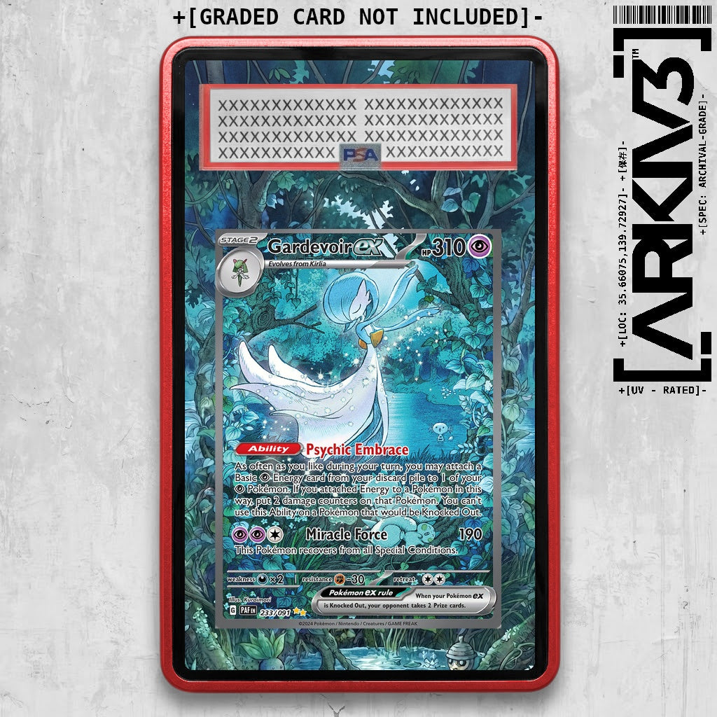 [UNIT: 233/091] // Gardevoir ex Extended Art Display Case - Graded