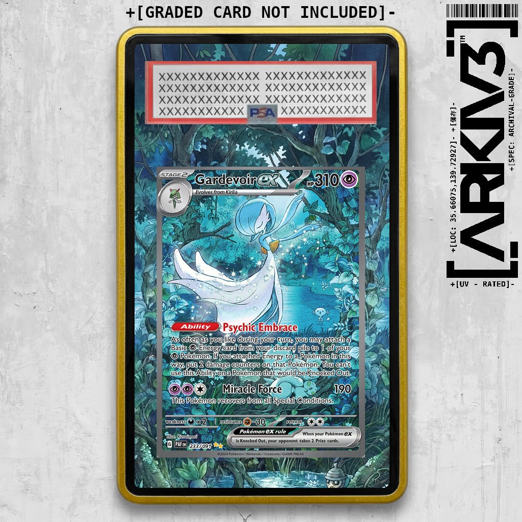 [UNIT: 233/091] // Gardevoir ex Extended Art Display Case - Graded