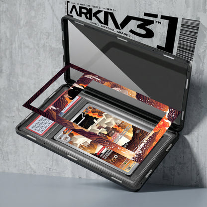 ARKIV3 PSA graded exploded mockup