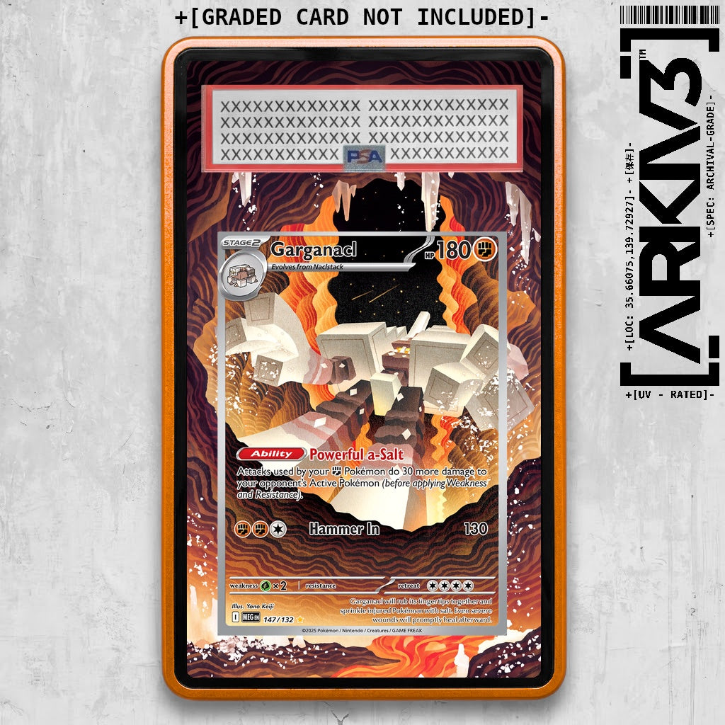 ARKIV3 PSA graded front - Orange