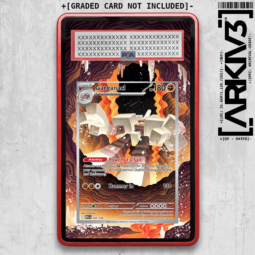 ARKIV3 PSA graded front - Red