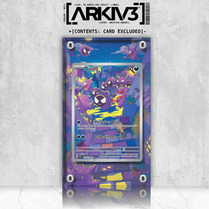 [UNIT: 177/162] // Gastly Extended Art Display Case - Raw