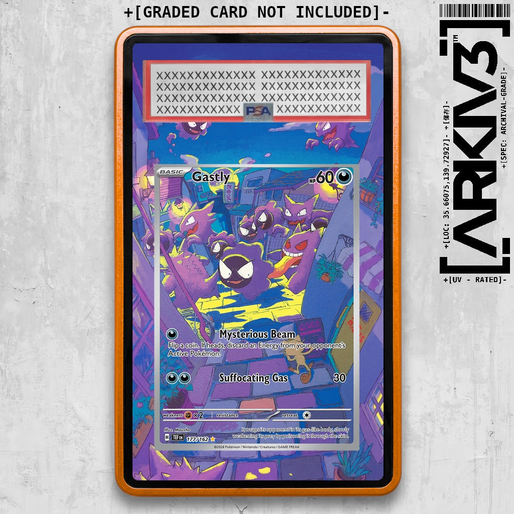 ARKIV3 PSA graded front - Orange