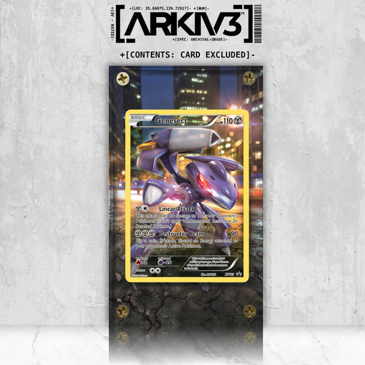 [UNIT: XY119] // Genesect Extended Art Display Case - Raw