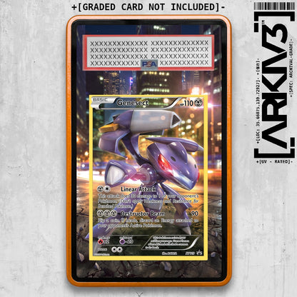 [UNIT: XY119/211] // Genesect Extended Art Display Case - Graded