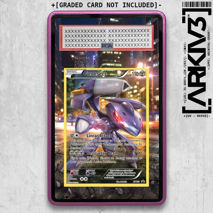 [UNIT: XY119/211] // Genesect Extended Art Display Case - Graded