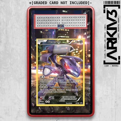 [UNIT: XY119/211] // Genesect Extended Art Display Case - Graded