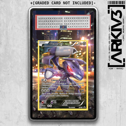 [UNIT: XY119/211] // Genesect Extended Art Display Case - Graded