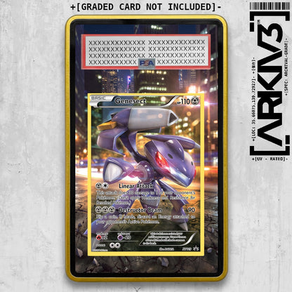 [UNIT: XY119/211] // Genesect Extended Art Display Case - Graded