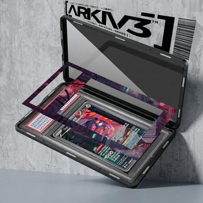 ARKIV3 PSA graded exploded mockup