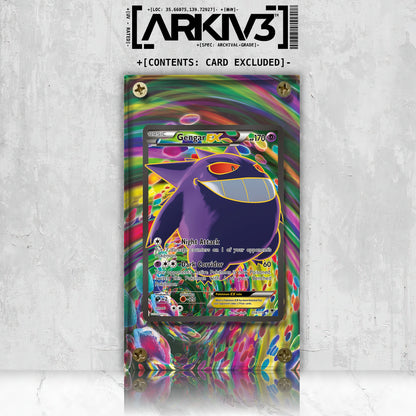[UNIT: 114/119] // Gengar-EX Extended Art Display Case - Raw