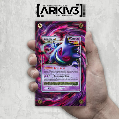 [UNIT: 97/99] // Gengar LV. X Extended Art Display Case - Raw