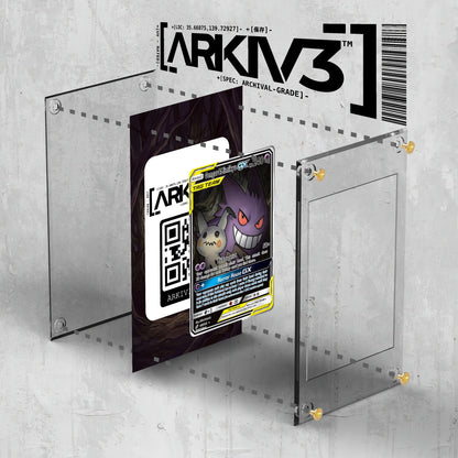 [UNIT: 165/181] // Gengar & Mimikyu GX Extended Art Display Case - Raw