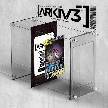 [UNIT: 165/181] // Gengar & Mimikyu GX Extended Art Display Case - Raw