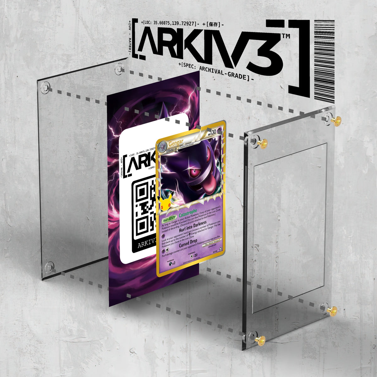 [UNIT: 94/102] // Gengar (Prime) Extended Art Display Case - Raw