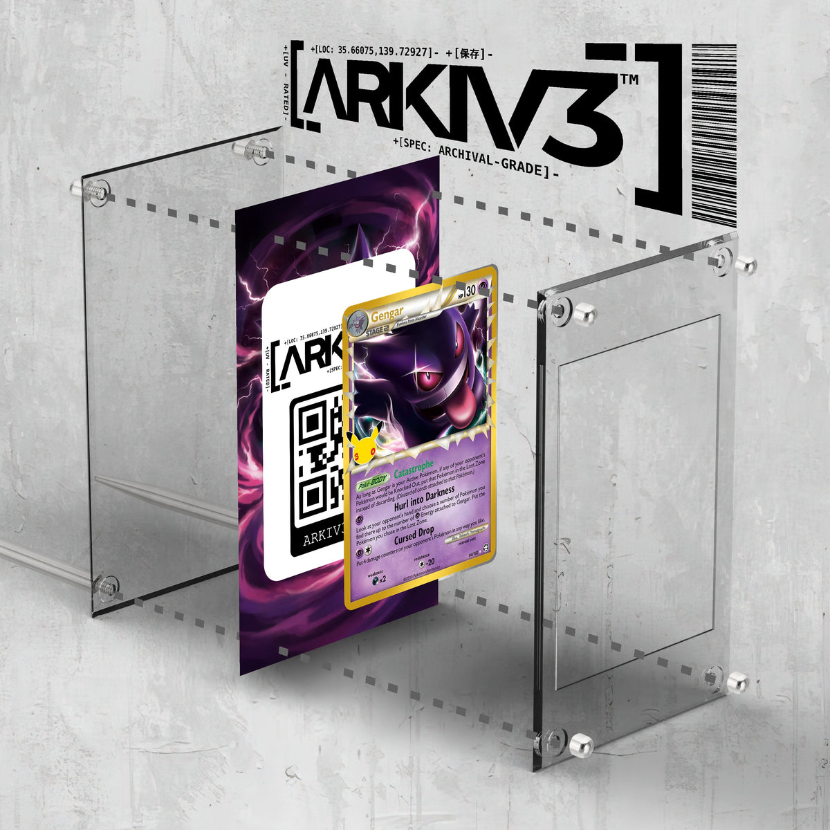 [UNIT: 94/102] // Gengar (Prime) Extended Art Display Case - Raw