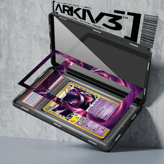 ARKIV3 PSA graded exploded mockup